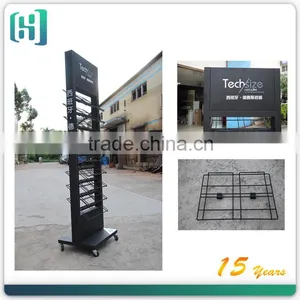 Metal Ajustable Display Stand/rack Foy Tiles for Showroom HSX-129 thumbnail-4