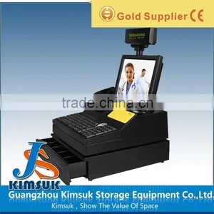 Supermarket Pos System Cashregister With Scanner , Cash Drawer thumbnail-2