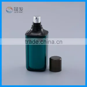 Square Plastic Male Lotion Pump Bottle thumbnail-3