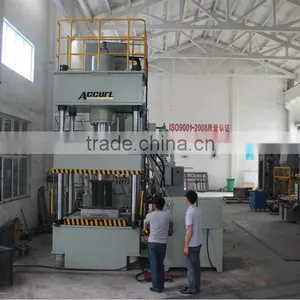 Fry Pan Production Line HBP-1800T Four Pole Hydraulic Deep Drawing Press thumbnail-1