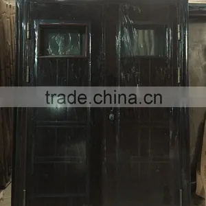 European Standard One and Half Door-leaf Steel Door Used Exterior Doors for Sale thumbnail-3