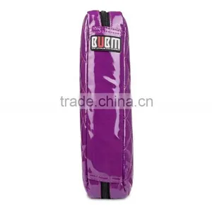 PU Leather Fashion BUBM 64 Capacity Purple Personalized CD Case thumbnail-4