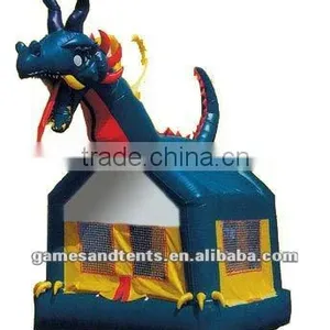 Inflatable Dragon Jumper , Dragon Bouncy Jumping Castle A1024 thumbnail-1