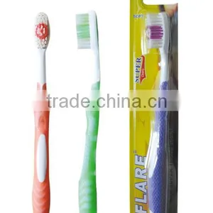 Oral Care Toothbrush With Tongue Cleaner thumbnail-1