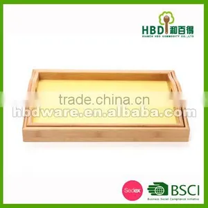 Restaurant Serving Tray , Good Selling Bamboo Tray thumbnail-1