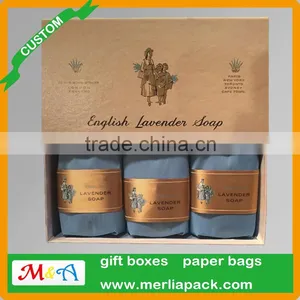 Peerless Wedding Party Shower Soap Empty Box Litho Paper Gift Boxes Bouquet Jasmine Soap Pack of 3 Boxes thumbnail-2