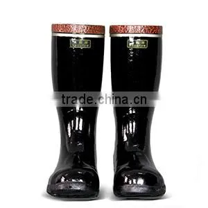 Safety Rubber Rain Boots With Steel Toe thumbnail-2