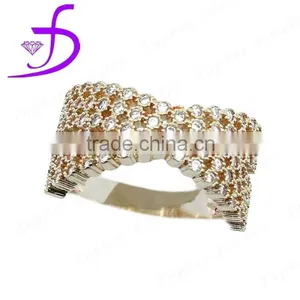 2015 Fashion 925 Sterling Silver Ring X Design thumbnail-1