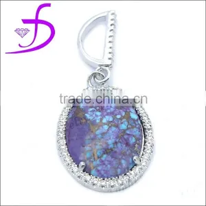 Wholesale Sterling Silver Jewellery With Egg-Shaped Pendant thumbnail-1