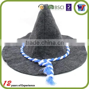 Anime Cosplay Hogwarts Gray Wizard Hat With LOGO Badge Wizard Hat thumbnail-1