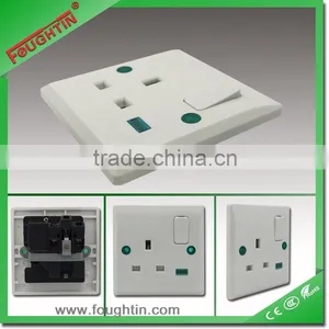 1 Gang 13 Amp Switched Socket With Indicator Light Wall Switch Socket thumbnail-1