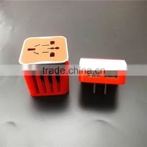 Universal Wall Socket Dual USB Wall Charger thumbnail-6