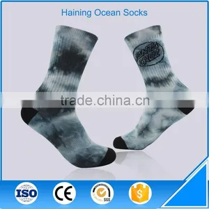 Elastic Tube Wholesale Custom Logo Sports Socks for Man thumbnail-1