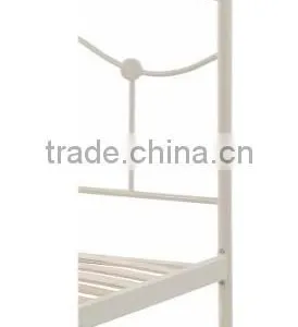 Antique Brass Metal Bedstead Bedroom Set thumbnail-5