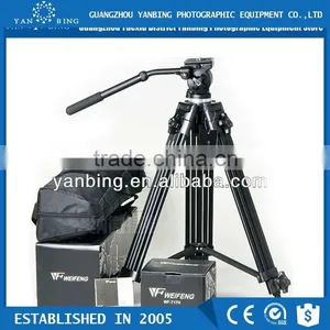 Professional Video Filming Camcorder Tripod With Three Dimensional Damping Ballhead thumbnail-1