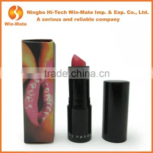 Color Box Packing Matte Korea Pure Color Waterproof Lip Stick thumbnail-1