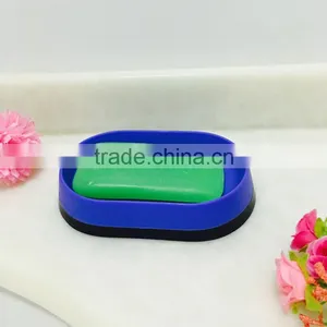Blue Round Shape Fancy Soap Dish thumbnail-1