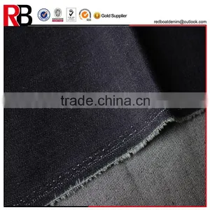 9oz Blue Color Slub 98% Cotton Stretch Denim Fabric For Wholesale thumbnail-1