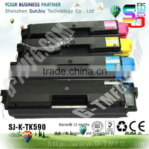 Laser Color Toner Cartridge TK590 for KYOCERA FS-C2026MFP C2026MFP C2126MFP C2126MFP C2526MFP C2626MFP C5250DN thumbnail-1