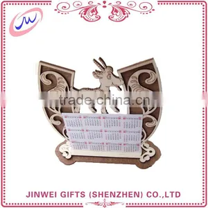 2015 Calendars Promotional Gift Home Decorative Wooden Calendar thumbnail-1