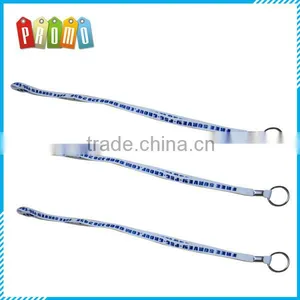 Cheap 100% Polyester Key Ring Holder, Lanyard Custom thumbnail-1