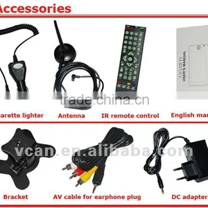 DVB-T7012HD 7 Inch Portable Handheld HD DVB-T TV Receive Box thumbnail-5