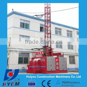 SC200/200 Double Cages Construction Hoist Elevator thumbnail-4