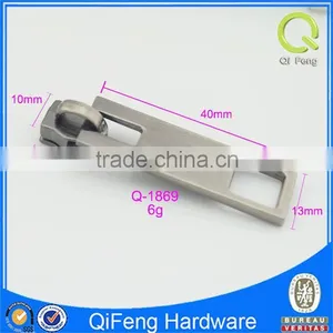 Q-1869 Guangzhou Zipper Custom Metal Simple Design Backpack Part thumbnail-2