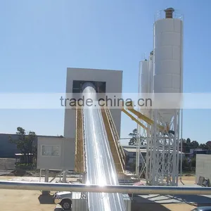CE Certification 25m3/h - 240m3/h Stationary Concrete Batching Plant thumbnail-3