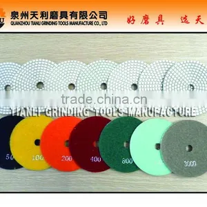 Grit 50#-3000# Flexible Diamond Polishing Pads thumbnail-1
