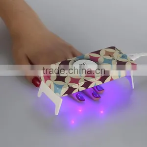 New Arrival Professional Electric Portable Mini 9W LED UV Nail Dryer thumbnail-3