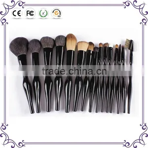 Special Handle 15pcs Custom Logo Cosmetic Makeup Brush Set thumbnail-1