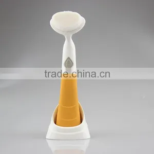 New Products Waterproof Face Skin Cleansing Brush Machine Rechargeable Sonic Electric Facial Brush For Exfoliating And Massage thumbnail-3