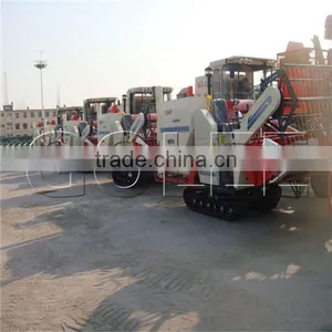 4LZ-3 Rice and Wheat Harvester Small Combine Harvester Used thumbnail-3