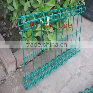 High Quality Powder Coated Double Loop Wire Mesh Metal Garden Fencing/garden Double Circle Fence thumbnail-3
