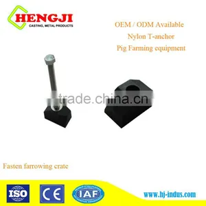 Nylon t Anchor Bolt for Fastening Pig Slats thumbnail-3