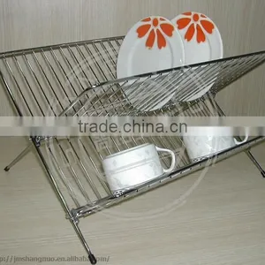 X-shape Metal Dish Rack Palte Drainers thumbnail-1
