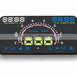 5.8 Inch HUD E350 Digital Speedometer Car OBD2 HUD Display thumbnail-5