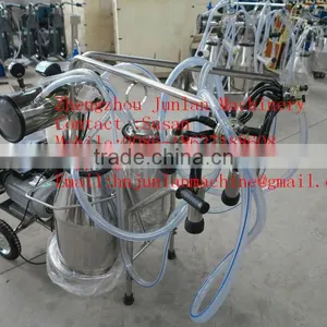 Stainless Steel Portable Goat Sheep Cow Milking Machine +8618637188608 thumbnail-1