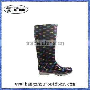 Jelly Rain Boots Shoes,Jelly Wellies Boots,Jelly PVC Boots For Ladies thumbnail-1