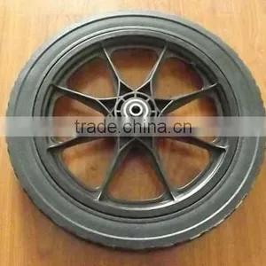 20 Inch Semi-pneumatic Wheel/plastic Cart Wheels thumbnail-1