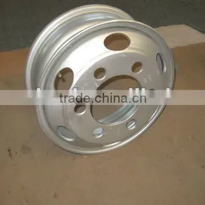 5.5KX16 Tubeless Steel Truck Wheel Rim Locking Ring thumbnail-1