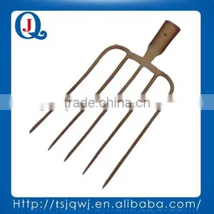 FORK HEAD WITH FIVE TINES JQ102-5J FOR GARDEN AND FARM thumbnail-1