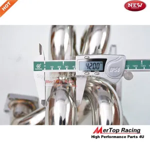Mertop Race Stainless Steel VW Golf 1 MK1 16v 1.8L and 2L T3 Turbo Exhaust Manifold With Audi RS2 Wastegate Flange thumbnail-2
