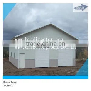 Cheap Prefab Pre Engineering Light Steel Structure Steel Sheet Shed Building thumbnail-3