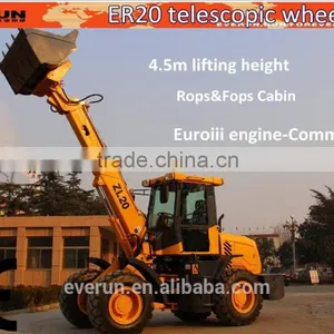 EVERUN Telescopic Forklift Loader Front End Loader With Telescopic Arm ER2000 thumbnail-6