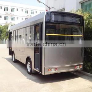 Chinese New Toyota Coaster Bus for Sale Mini Tourists Elelctric Shuttle Bus thumbnail-3