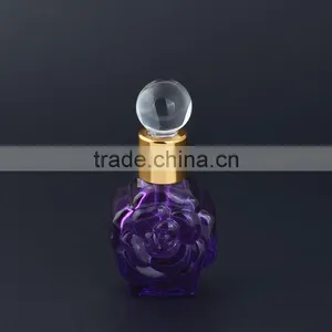 D0055 Roll Bottle Glass Bottle Aluminum Perfume Bottle Wholesale thumbnail-5