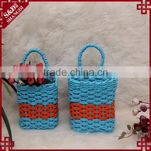 Newest & Cheapest Handcraft China Wholesale Mini Decorative Gift Baskets thumbnail-1