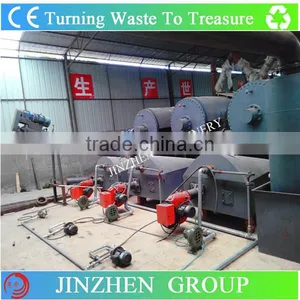 100% Environmental and Higher Quality PLC Continuous Used Tyre Recycling Plant thumbnail-4